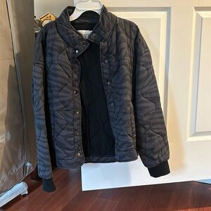 Vintage Havana Quilted Zebra Jacket